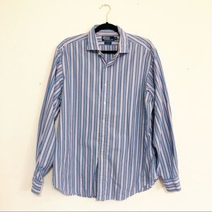 5 FOR $25 ⭐️ Polo by Ralph Lauren Striped Button Down